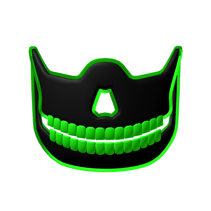Green Half Mask