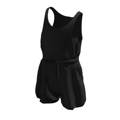 Black Sleeveless Romper thumbnail