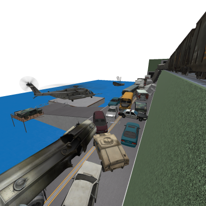 "The OutBreak Roblox" Highway Death