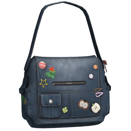 ♡ 3.0 Heisei Retro Igari Denim Bag Cutesy stickers thumbnail