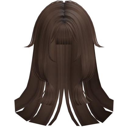 Soft Anime Straight Hime Hair (Brown)
