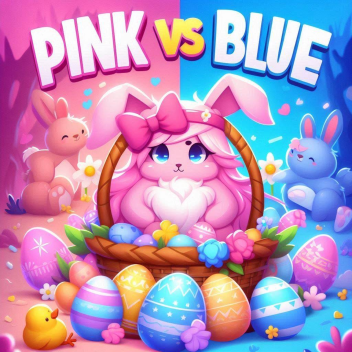Pink vs Blue.