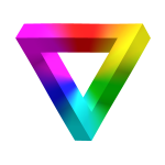 3D Rainbow Impossible Triangle