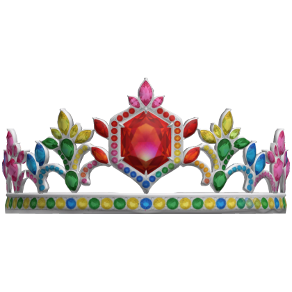 Rainbow Jewel Gem Crown