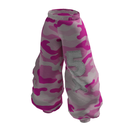 PANTALON ROSA CAMUFLAJE 