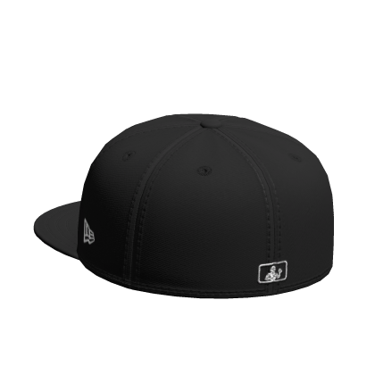 Outsized NY Backwards Fitted Cap Black Roblox item