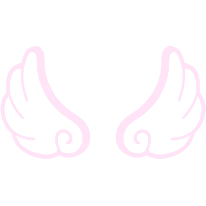 ♡ pink wings
