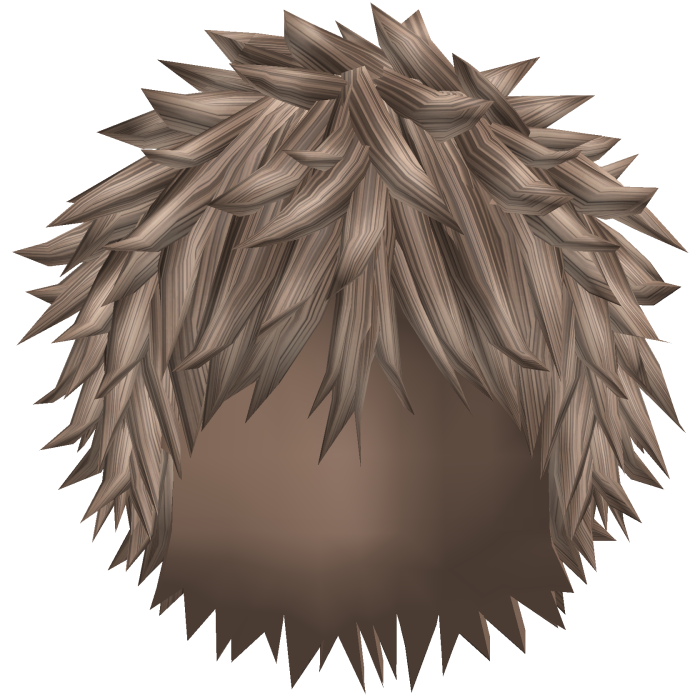 dirty blonde spiky emo hair
