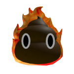 Pepper Fire Poop Head