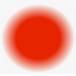 Purged eye