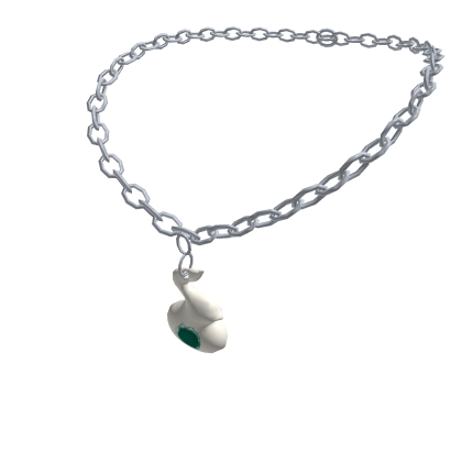 Toilet-Bound Inspired: Green Spirit Necklace (R15)