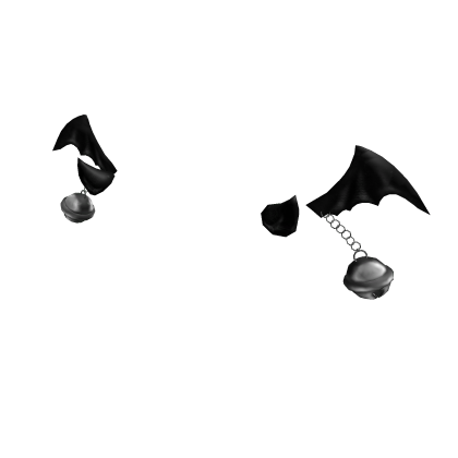 Fallen Angel bat wings with bells (^,..,^) 