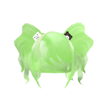Neon Green Junko Hair