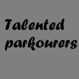 Talented parkourers