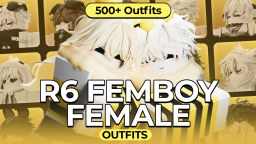 R6 Femboy, R6 Damskie Strójki🌸