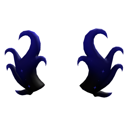 Galaxy Horns Blue Roblox item