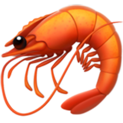 Shrimp emoji 🦐 Roblox decal