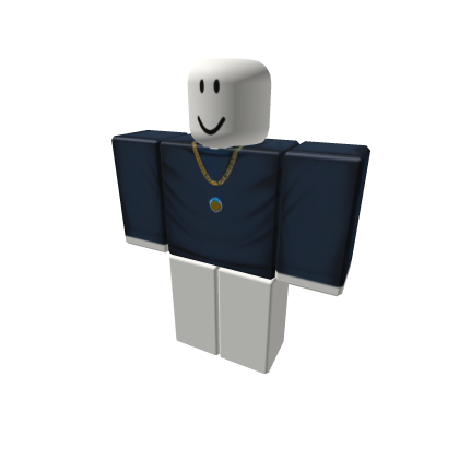 Blue Shirt With Chains UwU thumbnail