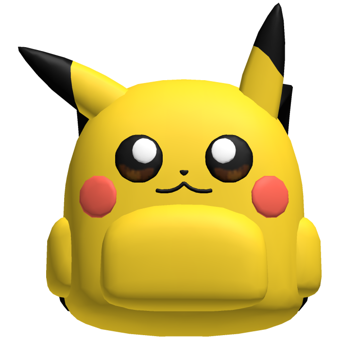 pikachu girl backpack