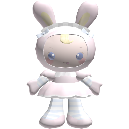 ╰♡ light pink mezzo piano berrie-chan plushie ! Roblox item