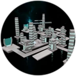Triumph Space City Roblox badge thumbnail