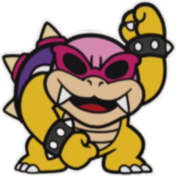 Roy Koopa (Paper Mario Color Splash) Roblox decal