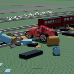 Untitled Train Crossing