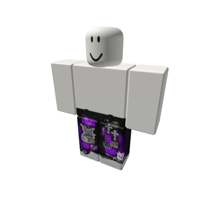 PURPLE gengar grave custom jeans thumbnail