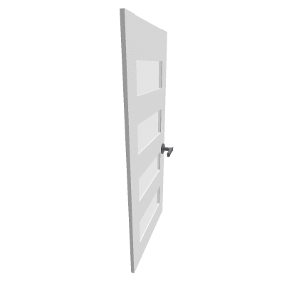 Glass Paneled Door