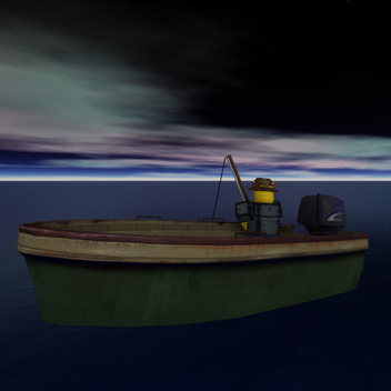 A Starry Night at the ocean.