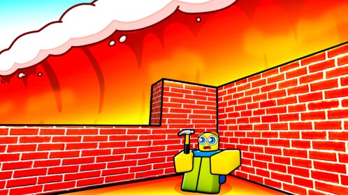 Build To Survive The Lava 🔥