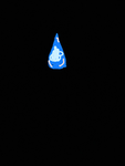 Light blue on top