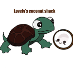 Lovely’s coconut shack