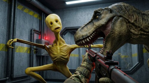 SCPs und DINOSAUR-Morphs