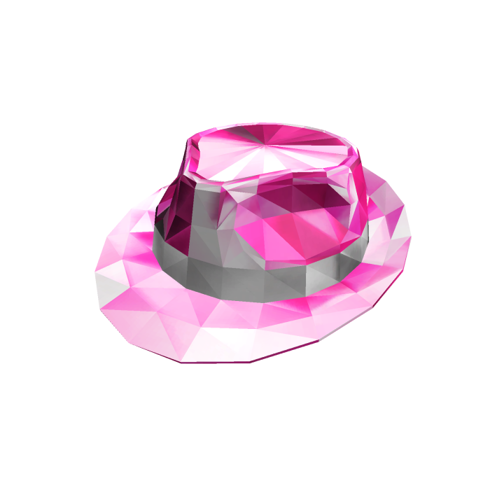Pink Sparkle Time Fedora
