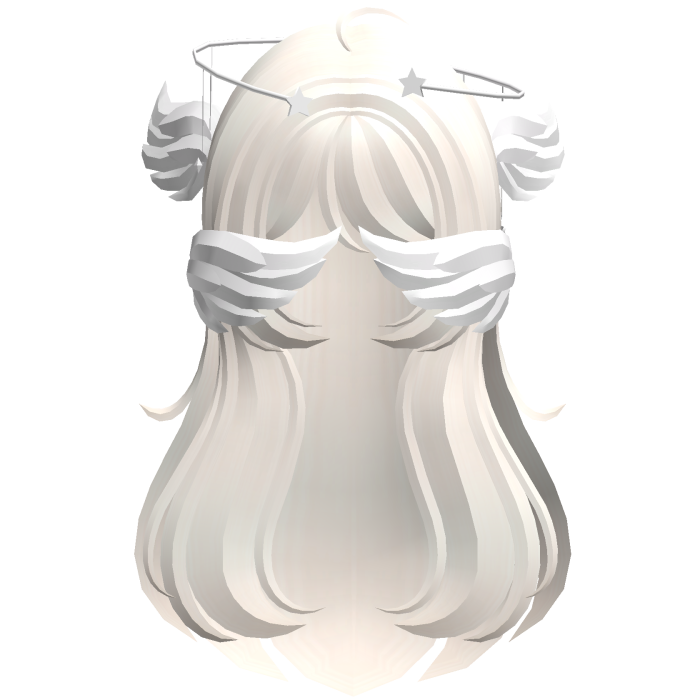 Blonde Angelic Hair W Halo