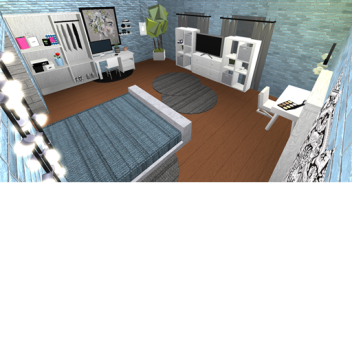 blue bedroom (: (showroom)