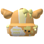 Cute Orange Baby Pony Backpack