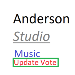 (CLOSED) A.Studio Music Update Vote