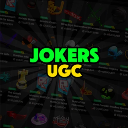 Jokers UGC Roblox group icon