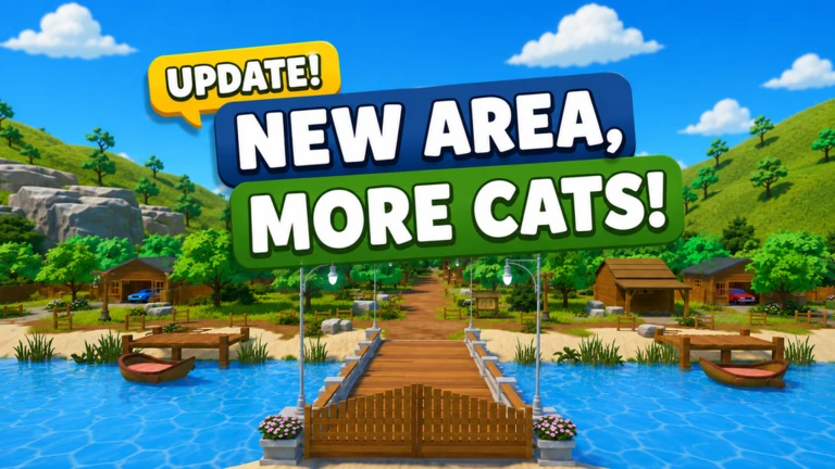 🐱 New Area & More Cats!