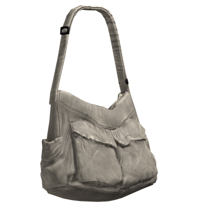 Beige Tan Grunge  Side Bag (No Headphones)