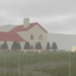 rainy mountain icon