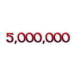 5,000,000 Visits Badge