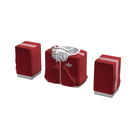 Red adidas shoes roblox cheap