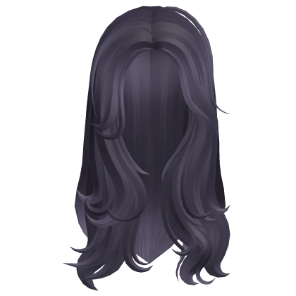 Purple Long Wavy Hair Roblox item