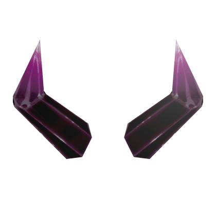 Obsidian Crystal Horns