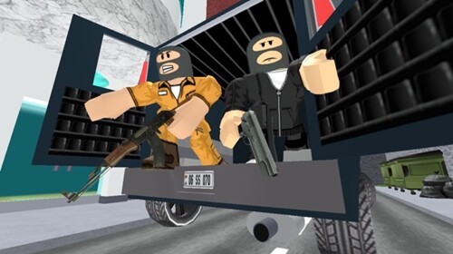 TEAM BANK HEIST OBBY!