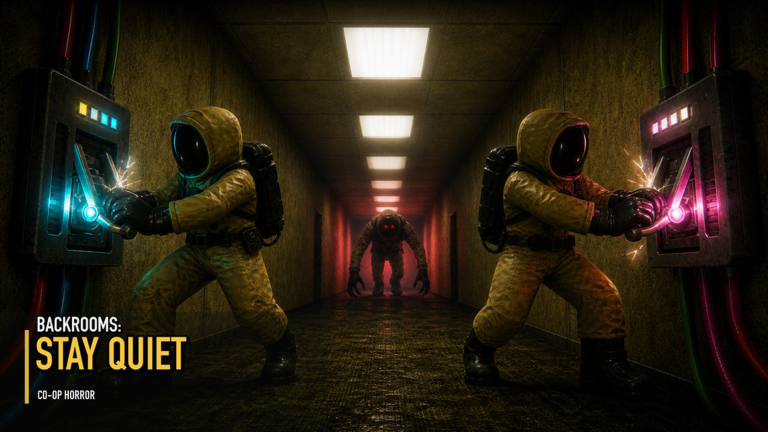 Previous thumbnail of BACKROOMS: STAY QUIET [CO-OP HORROR]