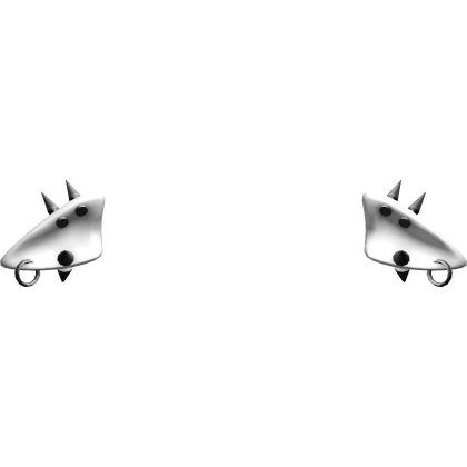 pierced spiked emo gothic droopy elf ears thumbnail